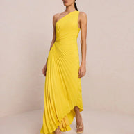 WW | One Shoulder Maxikleid