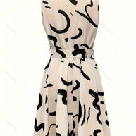 Ärmelloses Kleid für Damen
