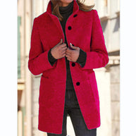 WW | Stilvoller & Eleganter Button-Down-Mantel