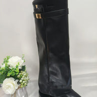 WW | Verschluss Hosen Stiefel Reiterstiefel Mittlere Wade