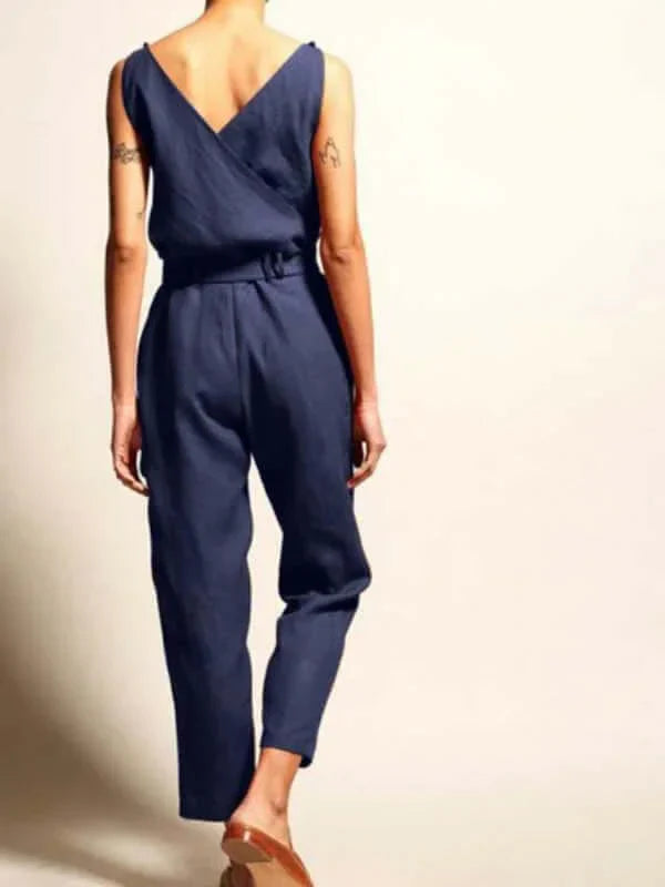 WW | Neck Ärmelloser Overall