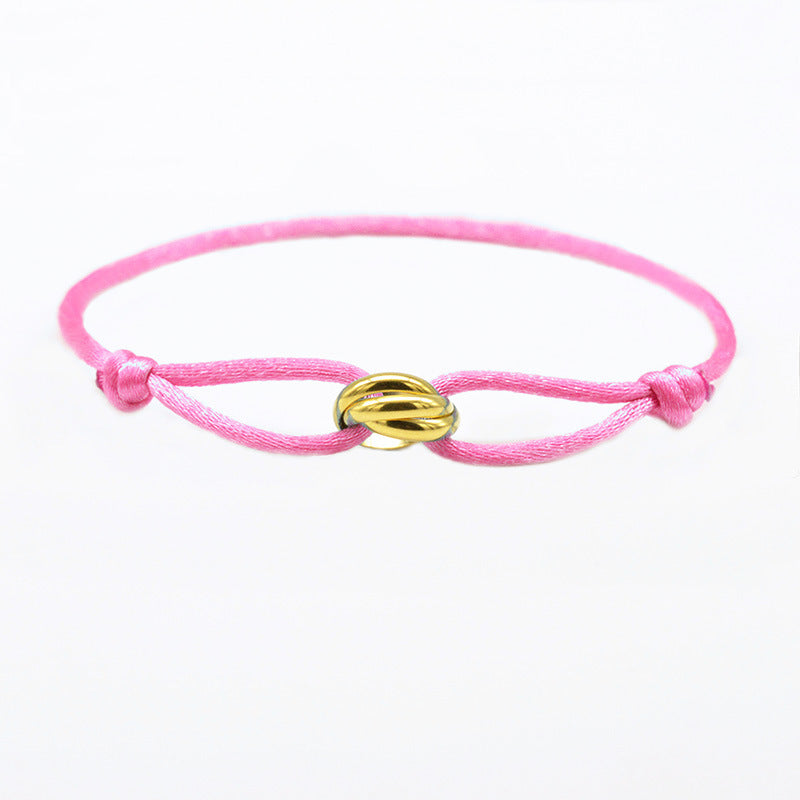 WW | Handgefertigtes Paar Edelstahl Diy Tragband
