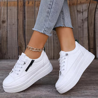 WW | Stilvolle Einfarbige Sneaker für