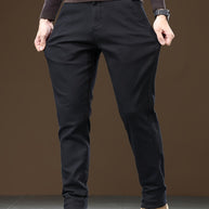 WW | Baumwoll Herren Chino Hose, Reguläre Passform, Dehnbarem Stoff