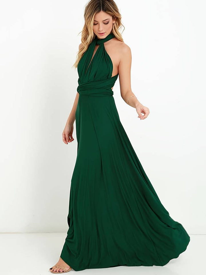 W&W Mode | Elegantes wandelbares Maxikleid