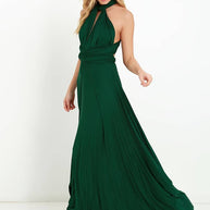 WW | Elegantes wandelbares Maxikleid