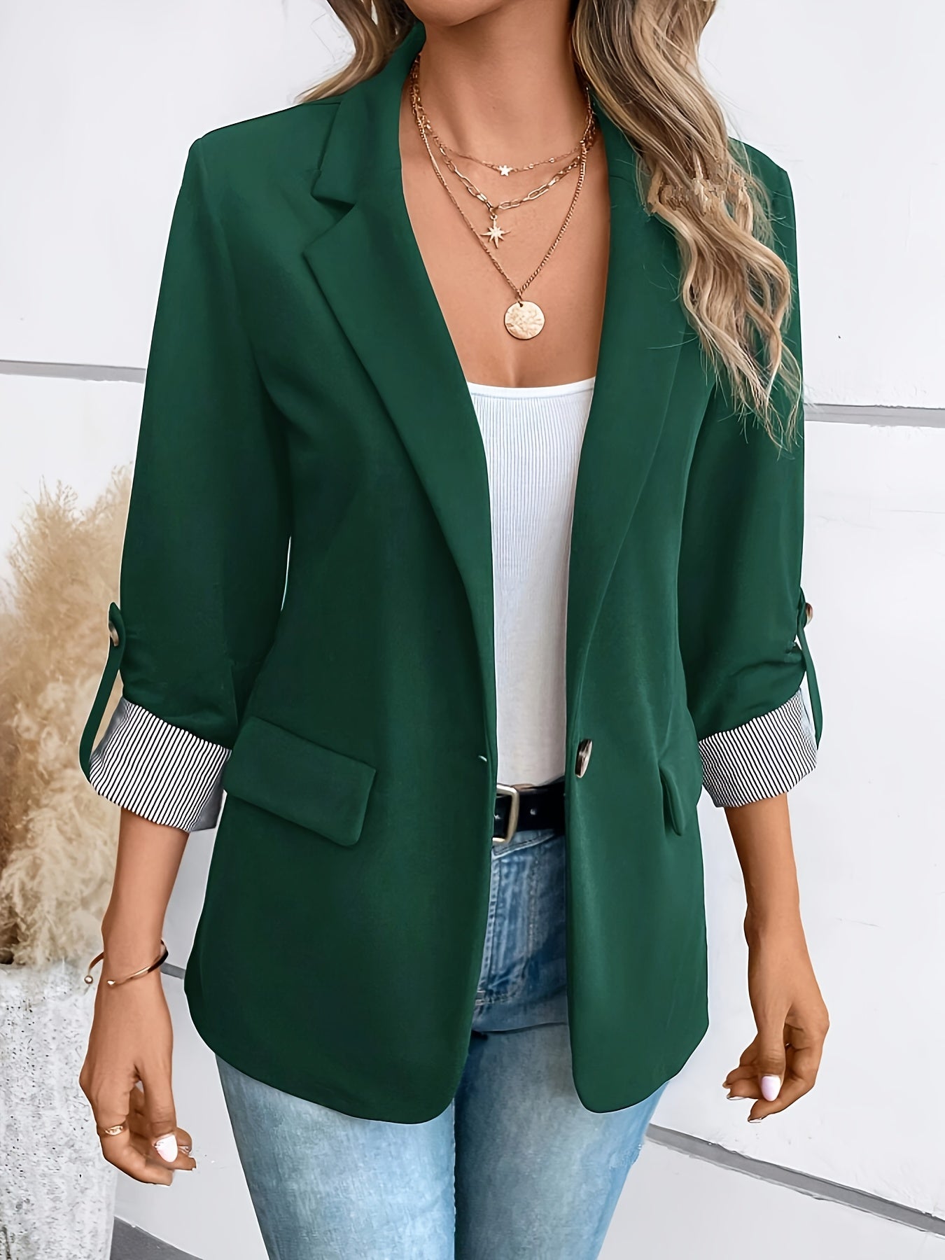 WW | Eleganter Business Longblazer mit