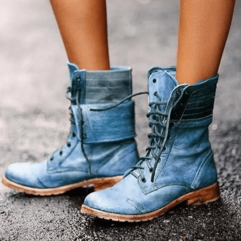 WW | Zeitlose Stiefel Cowboy Stiefel Damenschuhe