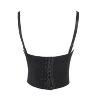 WW | Schwarzes Sternen-Crop-Top