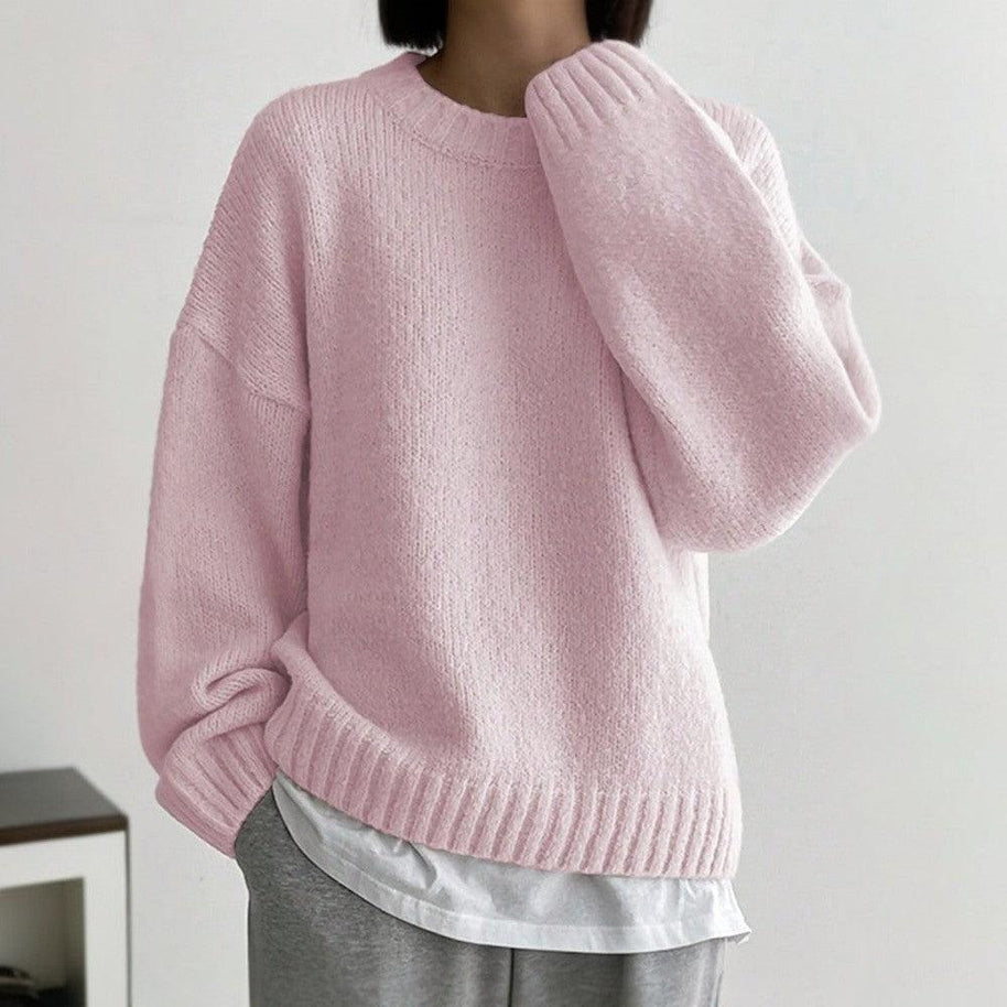 WW | Chic Pink Einfarbige Bluse
