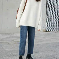WW - Lässiger Cashmere-Rollkragenpullover Für Frauen