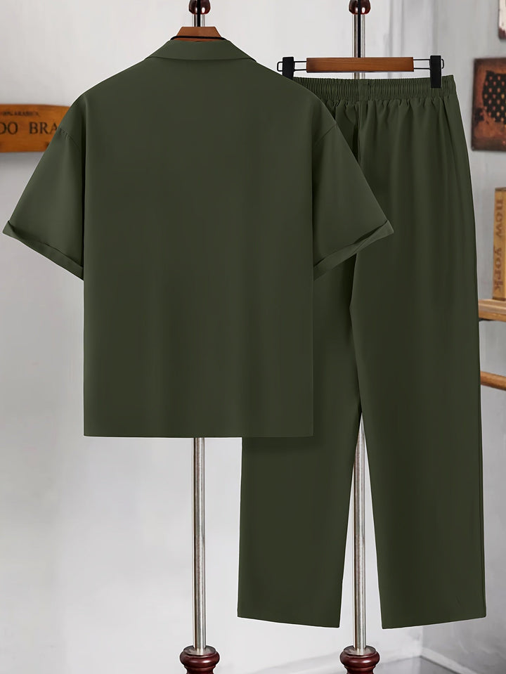 W&W Mode | Sommeroutfitsatz in Einfarbiger Farbe