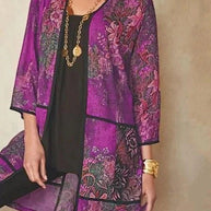 W&W | Classy UV-Schutz Druck Sonnenschutz Shirt Bluse
