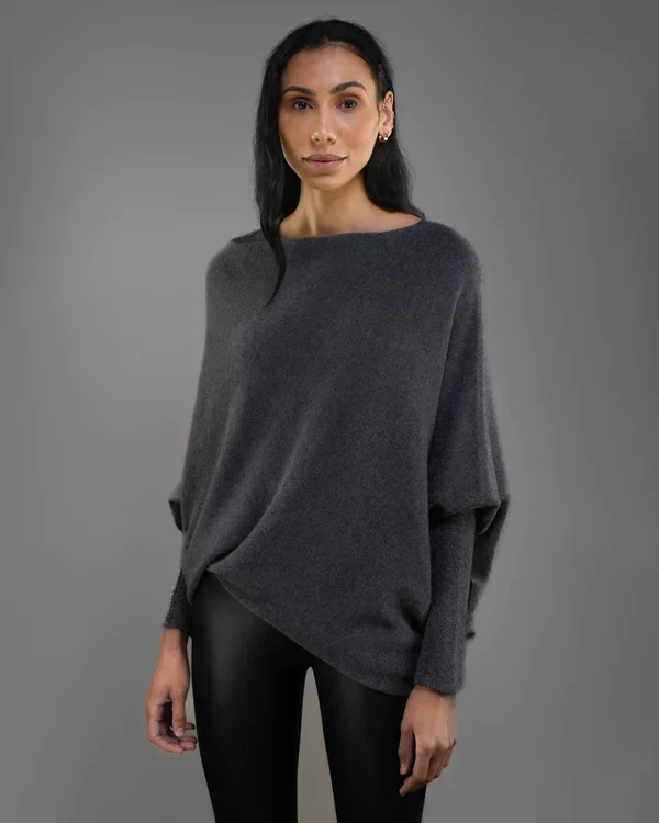 Mariemi™ - Asymmetrisch Drapierter Pullover