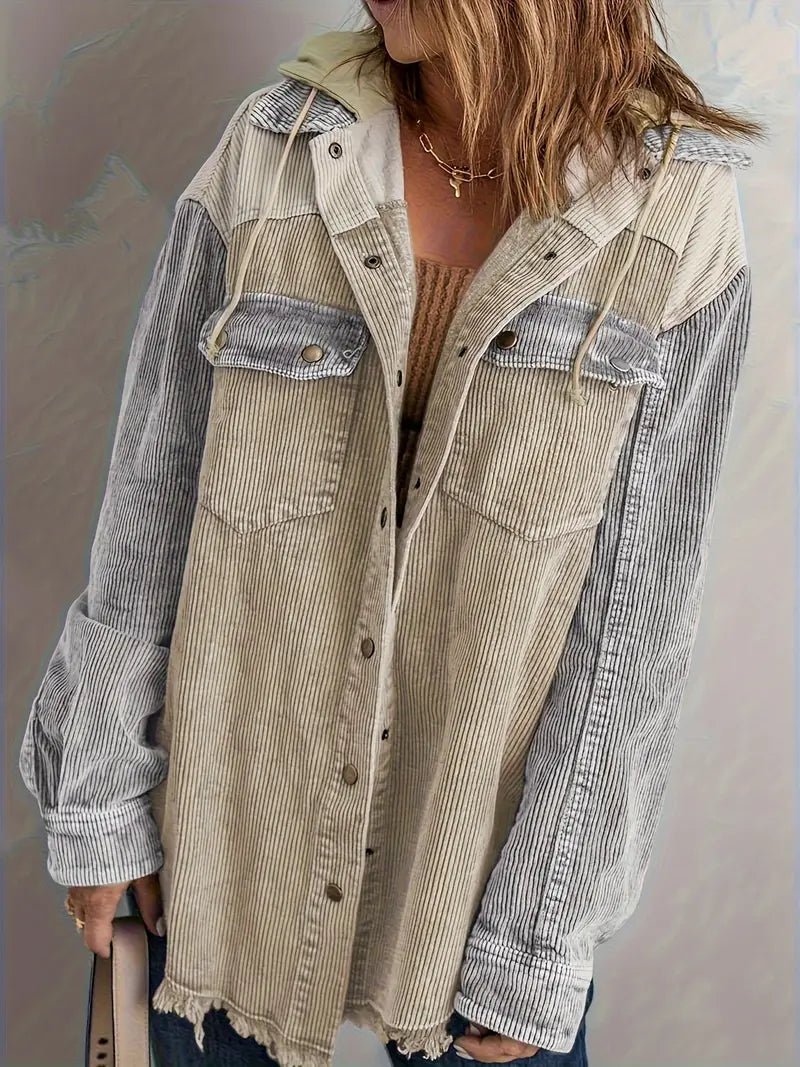 Mühelos und trendige Jacke