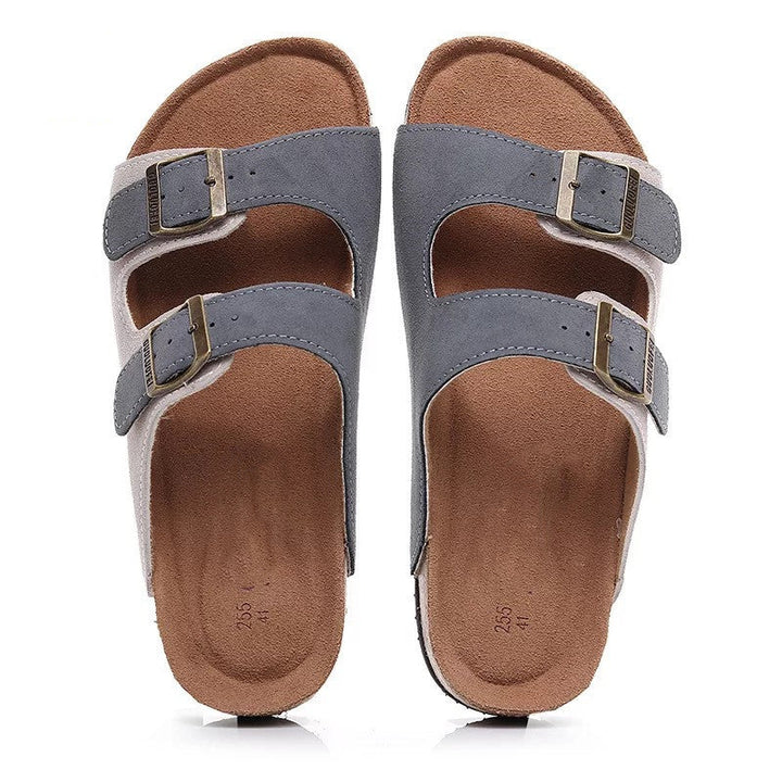 W&W Mode | Orthopädische Sandalen Mit Kork Fußbett Überlegene Unterstützung