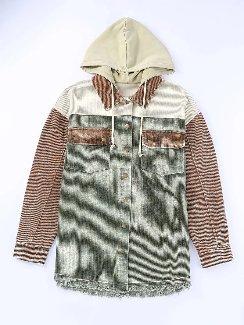 Mühelos und trendige Jacke