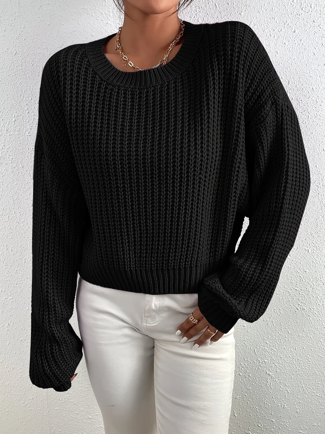 W&W Mode | Lässiger Longpullover Damen mit