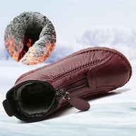 beliebte, rutschfeste Lederstiefeletten