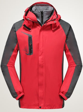 WW | Warme Outdoor Wanderjacke für Herren