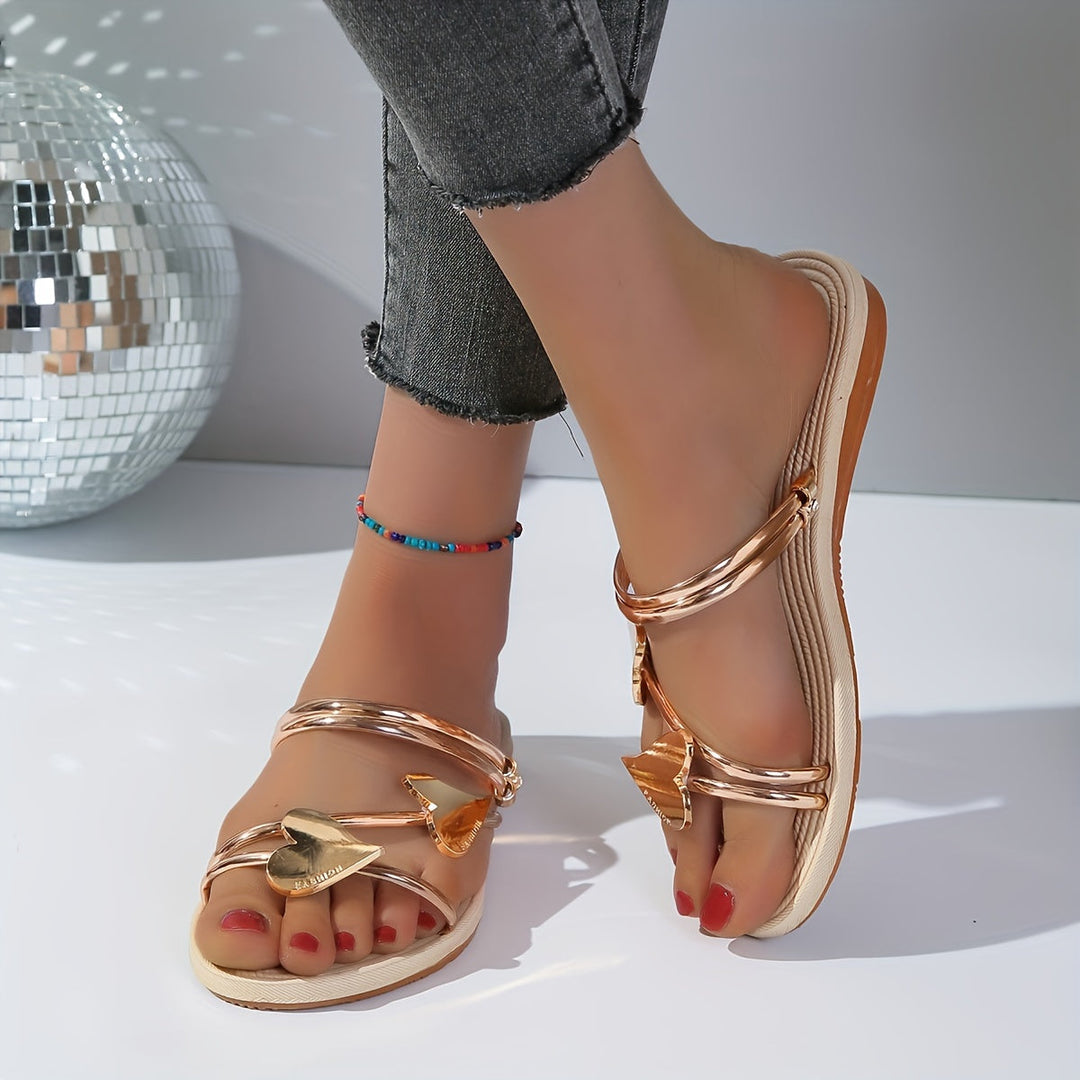 W&W Mode | Herzförmige Sandalen