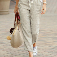 WW | Bequeme Leinenhose Licht & Stilvoll