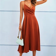 WW | Stylisches Träger-Midi-Kleid