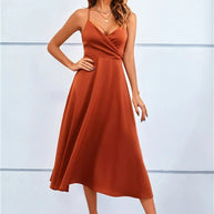WW | Stylisches Träger-Midi-Kleid