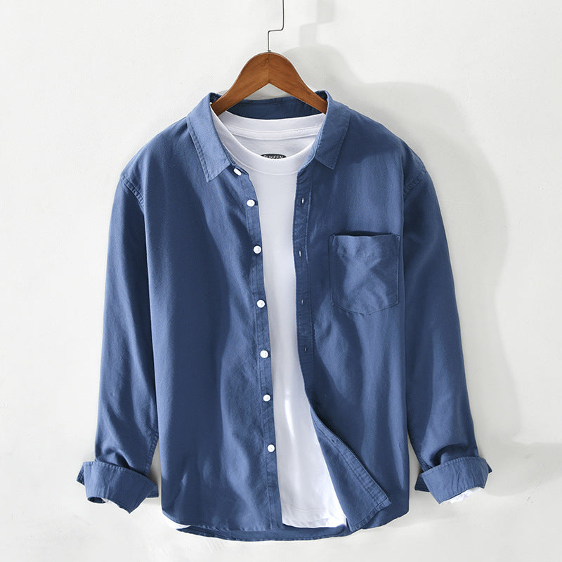 W&W Mode | Atmungsaktives Herren Oxford Hemd Aus Baumwolle Klassisch, Vielseitig & Komfortabel