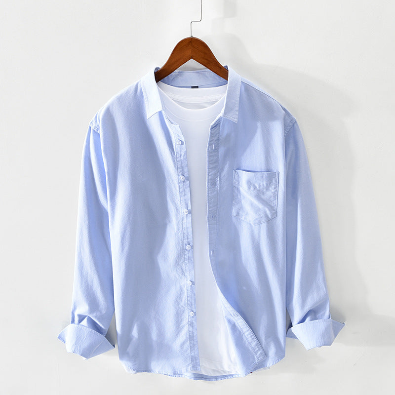 W&W Mode | Atmungsaktives Herren Oxford Hemd Aus Baumwolle Klassisch, Vielseitig & Komfortabel