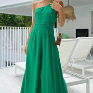 Eleganter und sexy Rückenfreier Träger-Jumpsuit