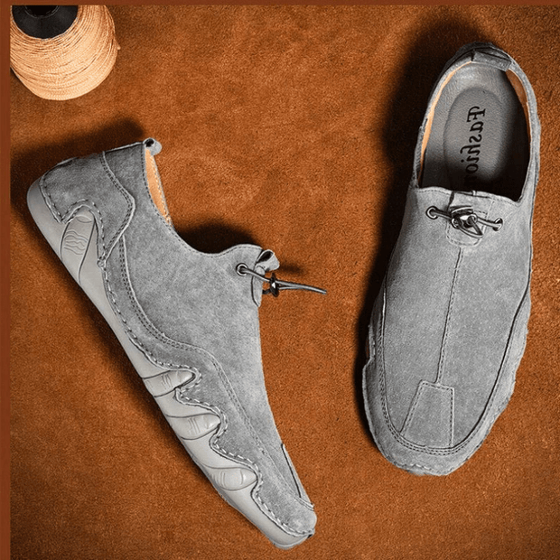 WW | Herren Schuhe Echtes Leder Herren Slipper Komfortabel & Trendy