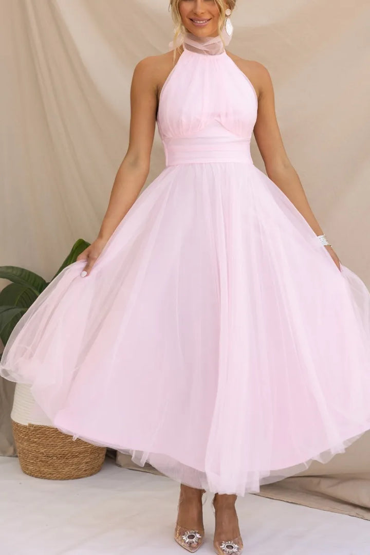 W&W Mode | Stilvolles Ärmelloses Partykleid - Perfekt für einen Raffinierten Abendlook