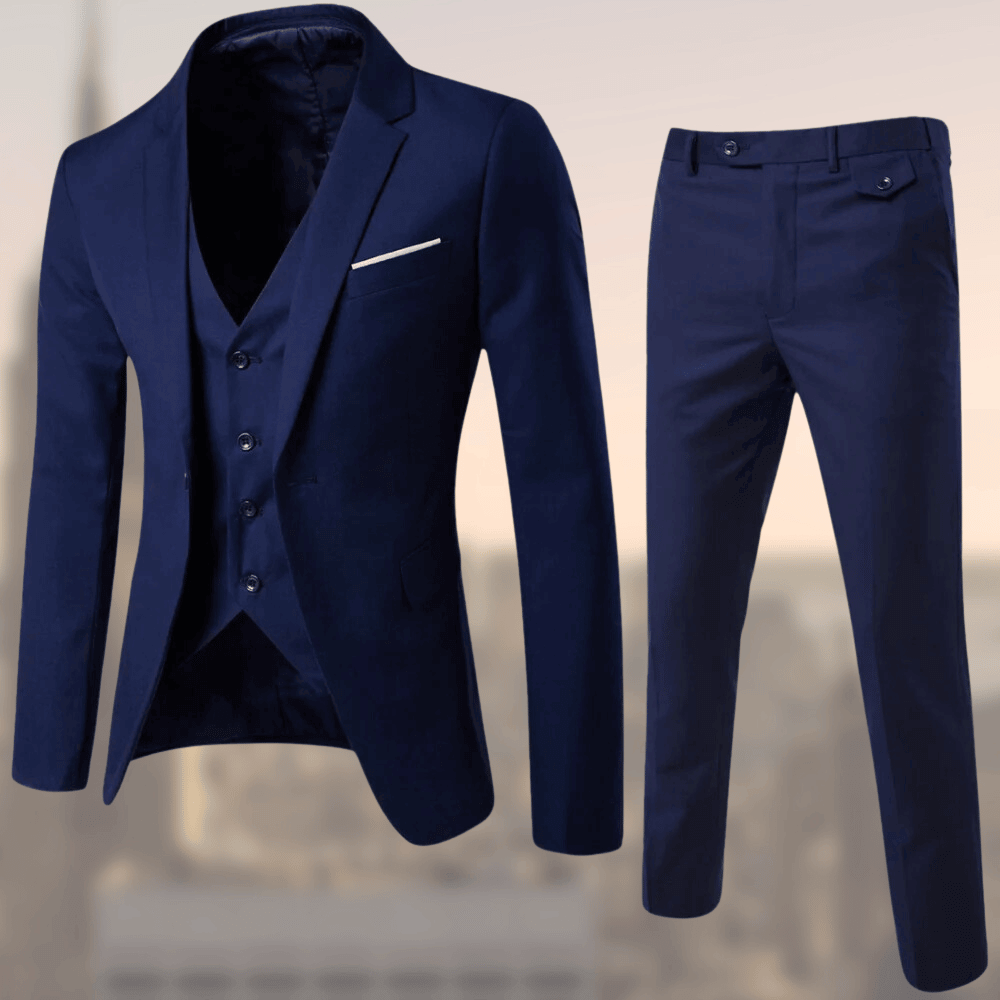 WW | Herren Anzug Eleganter 2 Teiler Für Business & Besondere Anlässe