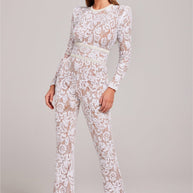 WW | Eleganter Spitzen-Chic-Jumpsuit
