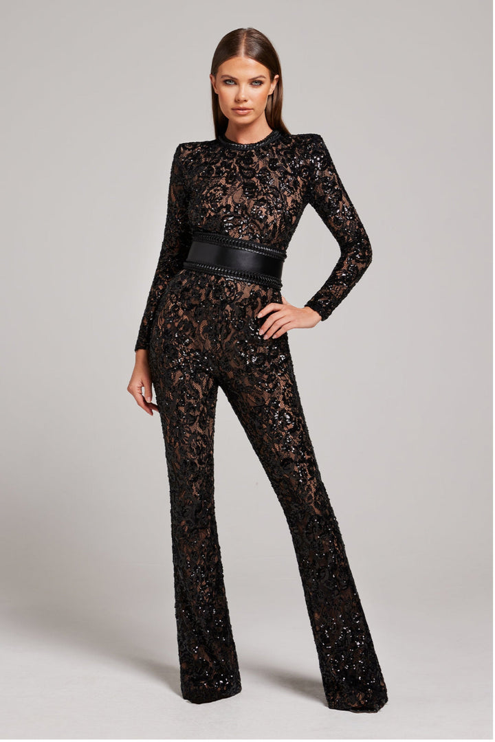 W&W Mode | Eleganter Spitzen-Chic-Jumpsuit