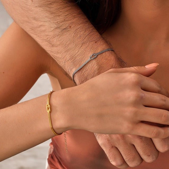W&W Mode | Minimalistisches Armband Liebesknoten