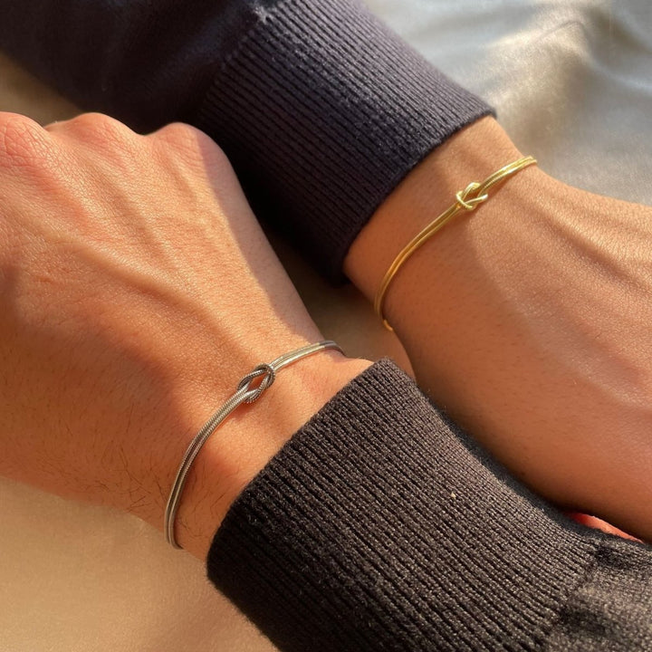 W&W Mode | Minimalistisches Armband Liebesknoten