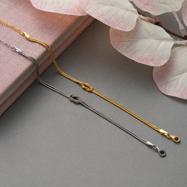 W&W Mode | Minimalistisches Armband Liebesknoten