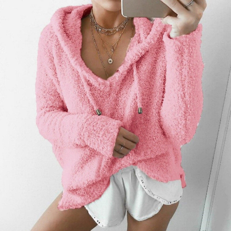 WW | Sweater - Damen Teddy Hoodie