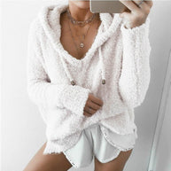 WW | Sweater - Damen Teddy Hoodie