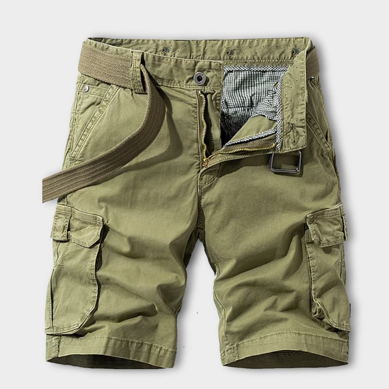 Wolff | Cargo Shorts mit Gürtel