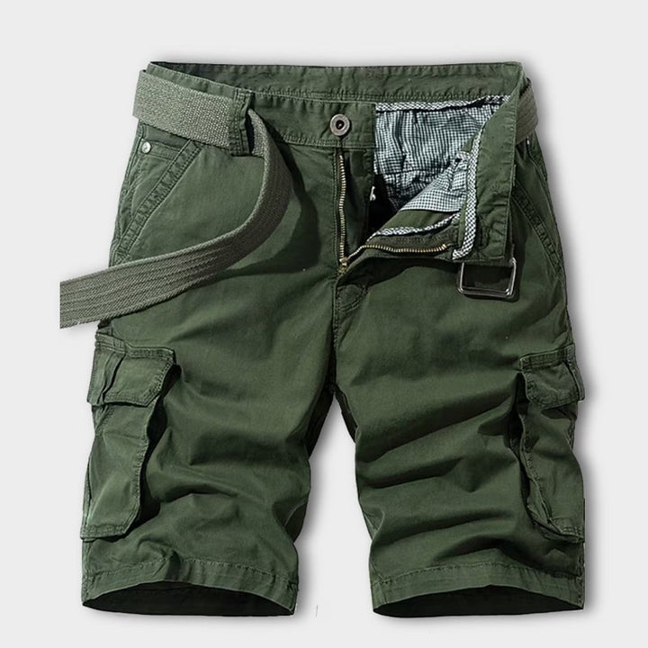 W&W Mode | Cargo Shorts mit Gürtel