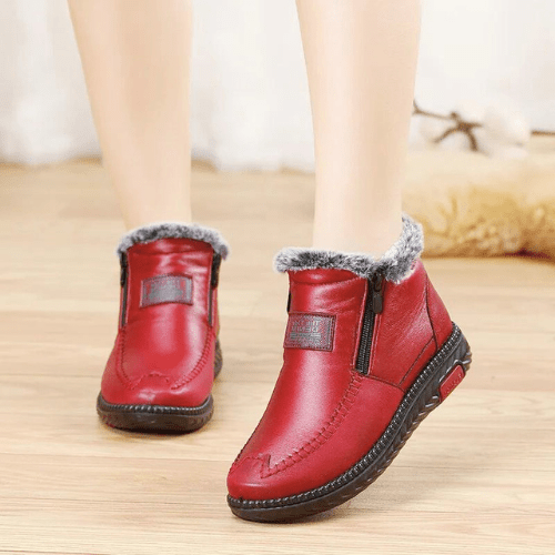 WW | Damen Stiefel Chelsea Boots Wasserdichte Orthopädische Stiefel Komfort