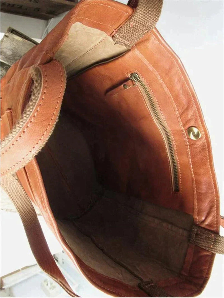W&W Mode I Umhängetasche aus Leder