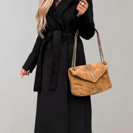 Lange Herbstjacke Für Damen Mit Jacke Mit Gürtel