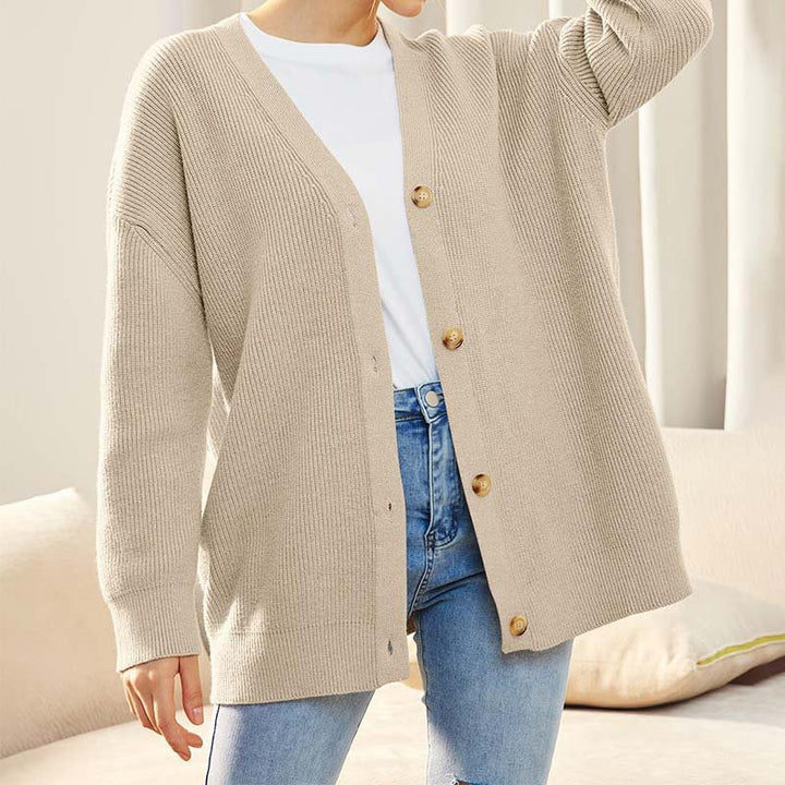 W&W Mode | Offene Strickjacke Für Gemütliches Layering Für Frauen