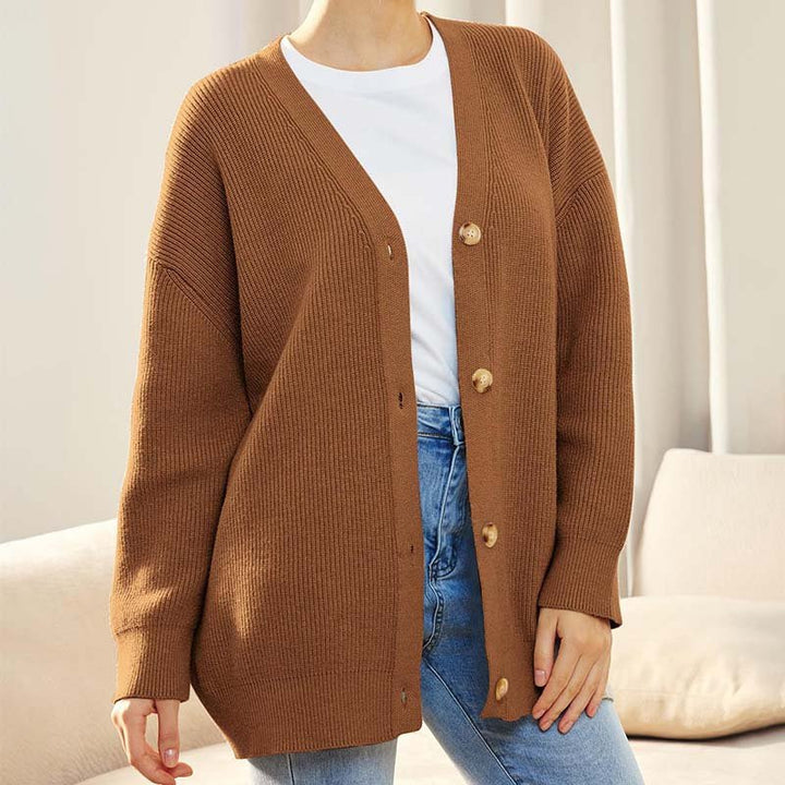 W&W Mode | Offene Strickjacke Für Gemütliches Layering Für Frauen