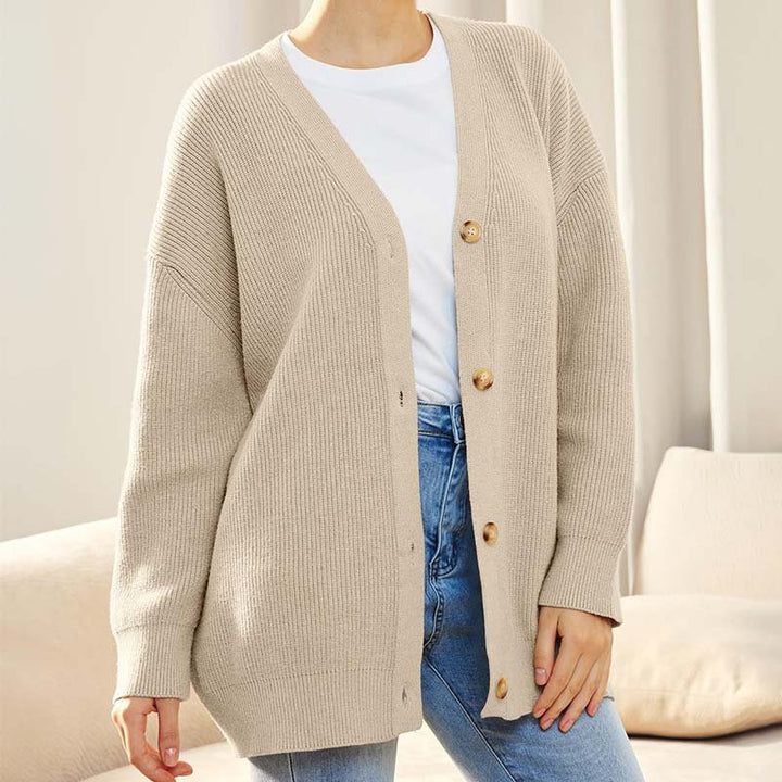 W&W Mode | Offene Strickjacke Für Gemütliches Layering Für Frauen