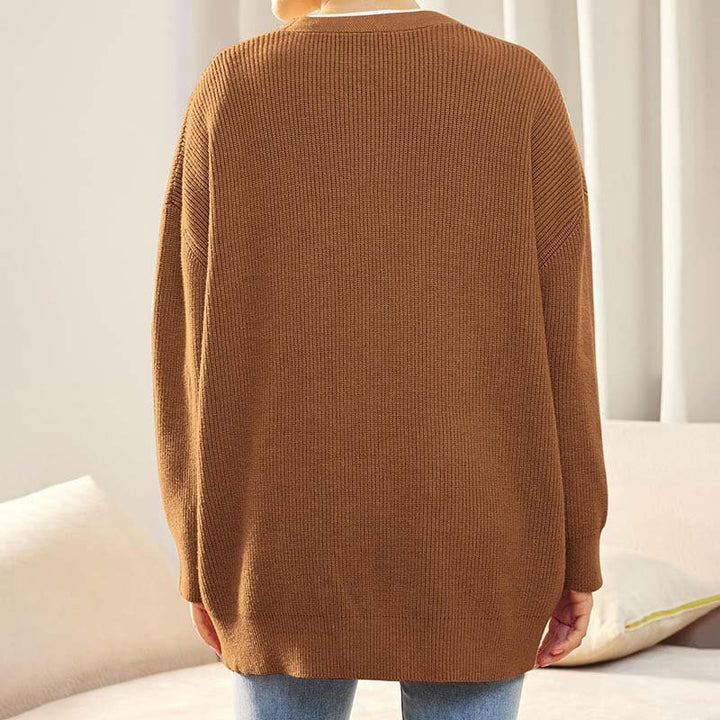 W&W Mode | Offene Strickjacke Für Gemütliches Layering Für Frauen